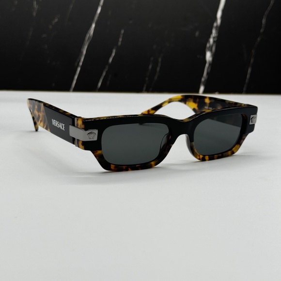 NEW VE4465 5456/87 VERSACE SQUARE MOD 4465 UNISEX SUNGLASSES VE4465 5456/87 - Picture 5 of 10
